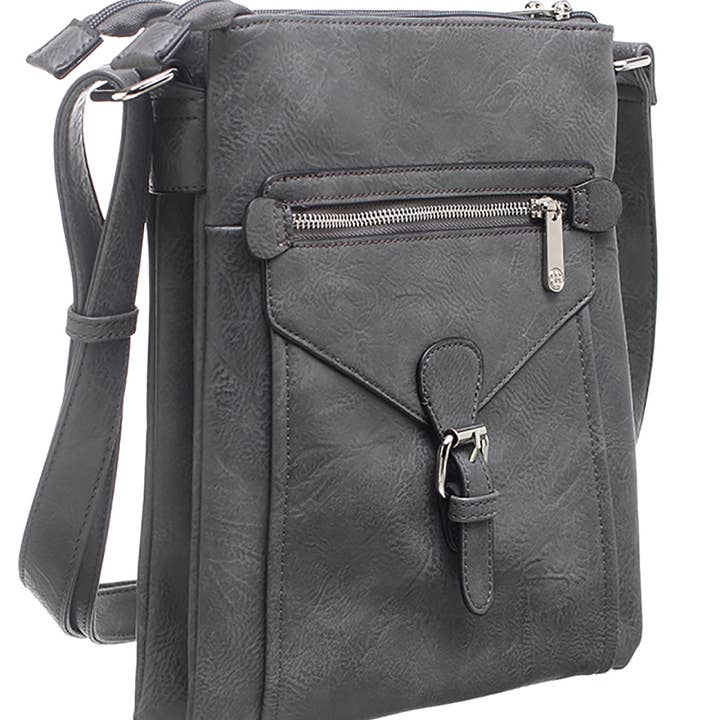 Bessie London – wholesale Messenger Bag – Women’s – 3 Pocket Messenger Bag16