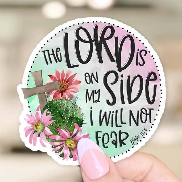 The Lord is On My Side, I Will Not Fear for wholesale by Three Arrow Gifts