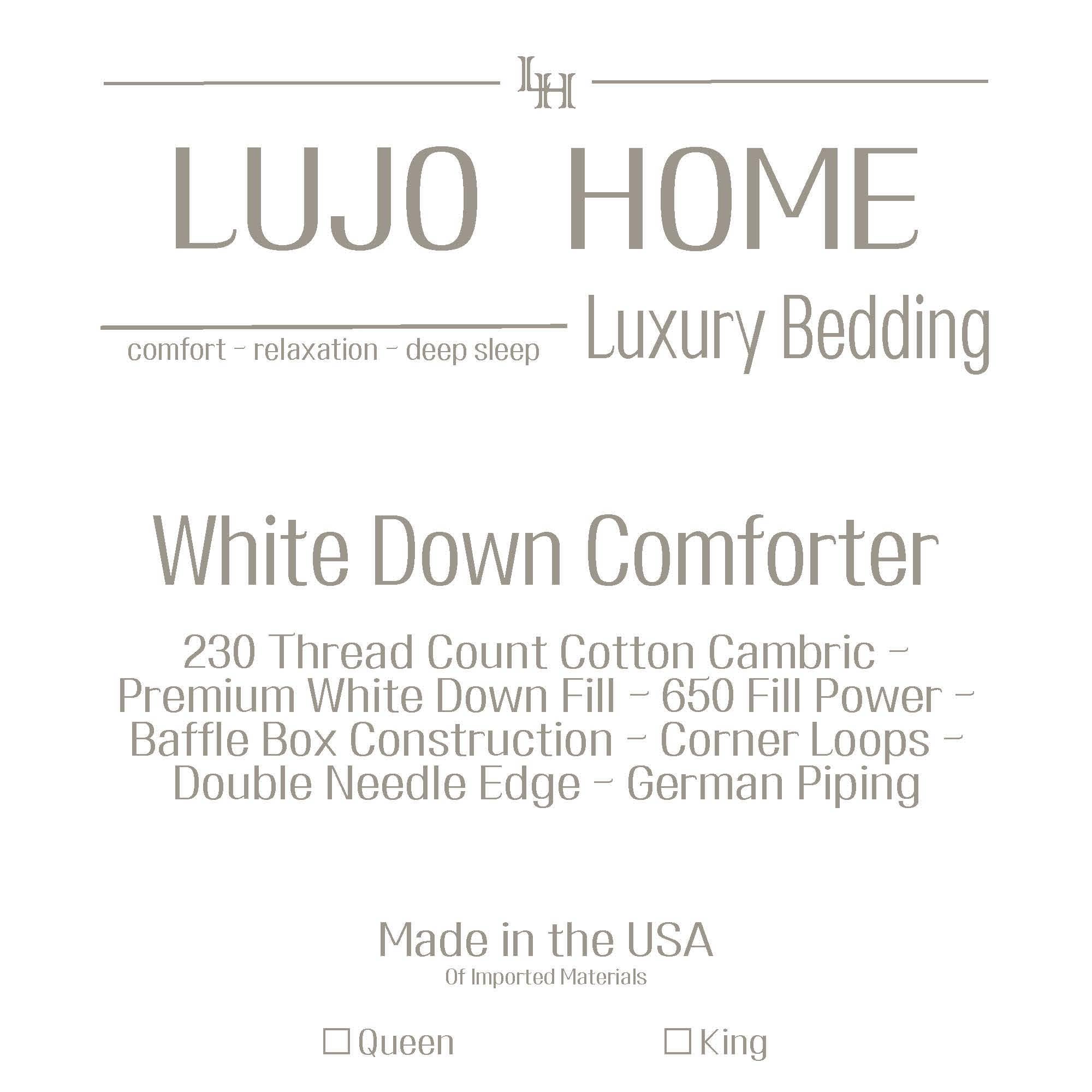 Down Decor - Wholesale Down Comforter - Luxury Down Comforter – All-Season Weight4