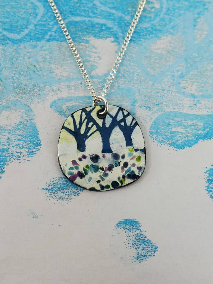 Three Tree Pendant for wholesale by 830 Degrees