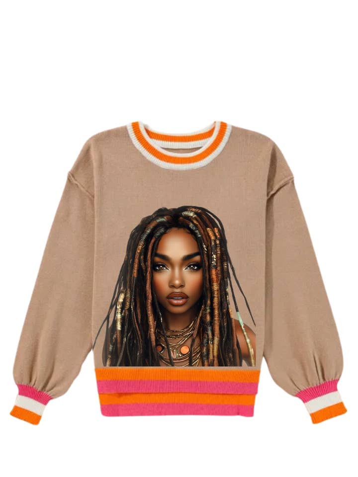 Melanin E-Commerce - Wholesale Knitted jumper – Women′s - Be You Sweater 0