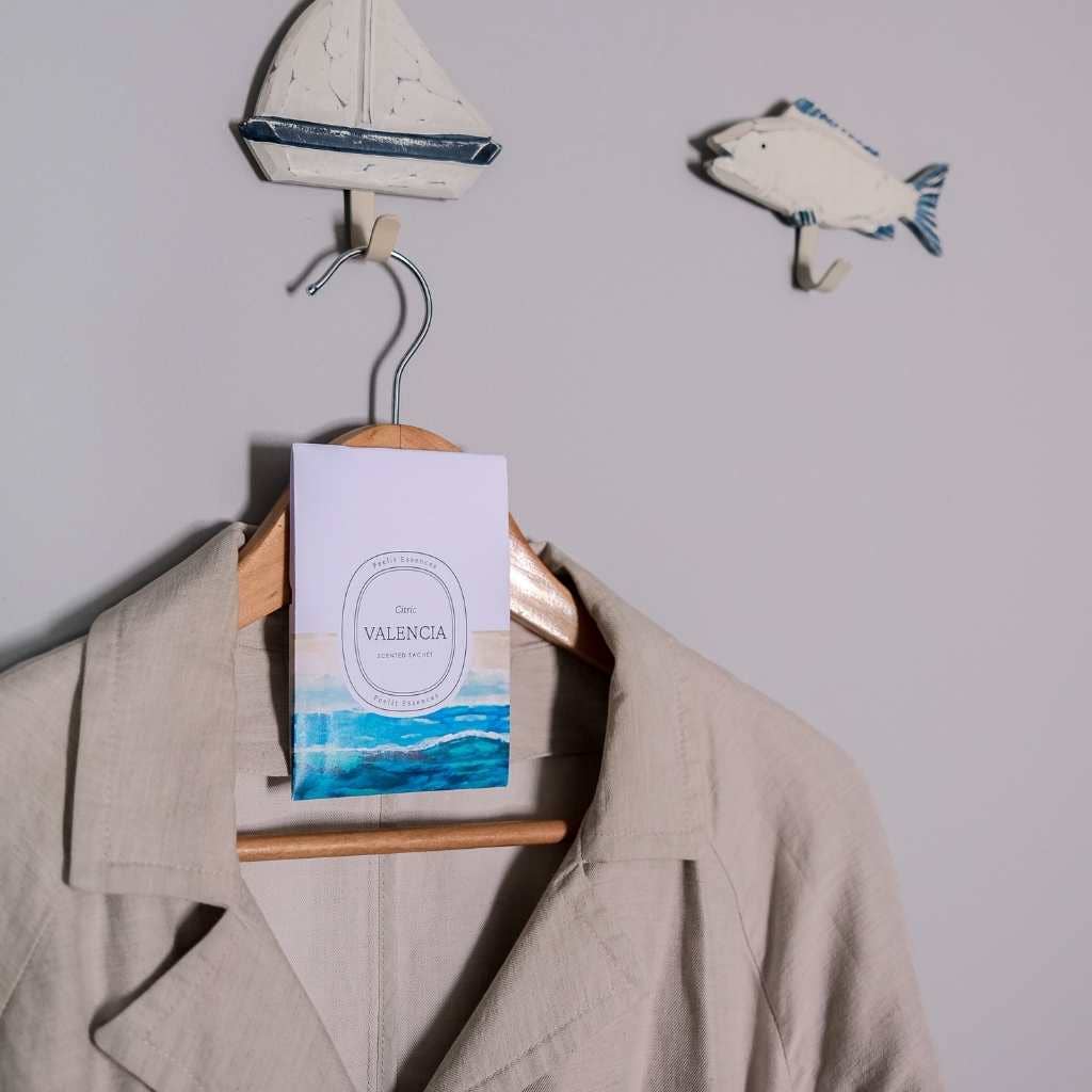 FEELIT-ESSENCES – Engroshandel Luftfrisker – Duftpose til garderoben med citrusduft – Valencia-kollektionen1