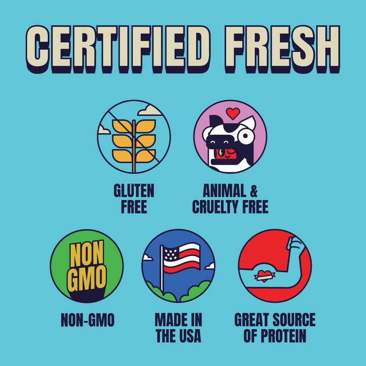 Louisville Foods - Wholesale Jerky - Vegan & Plant Based Smoked Black Pepper Jerky 3 oz3