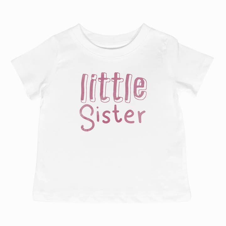 Lilla syster T-shirt för wholesale av Beaus+Babes