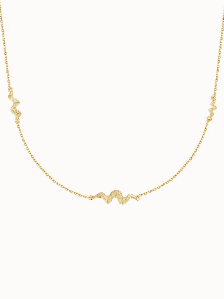 Collier Amani - Doré pour la vente par Nava Copenhagen