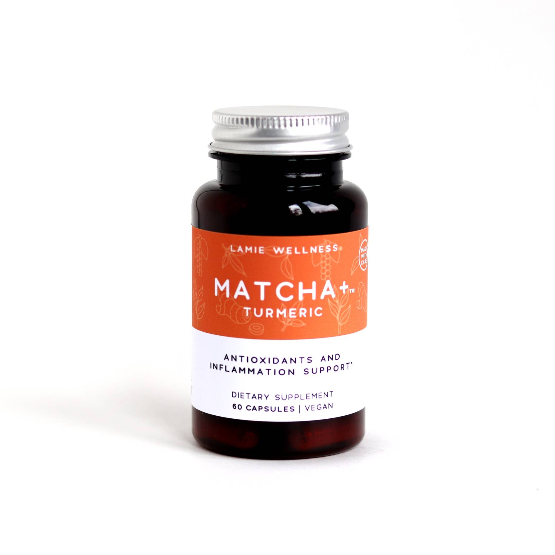 Lamie Wellness - Wholesale Oral supplement/vitamin - Matcha + Turmeric Green Tea Capsules