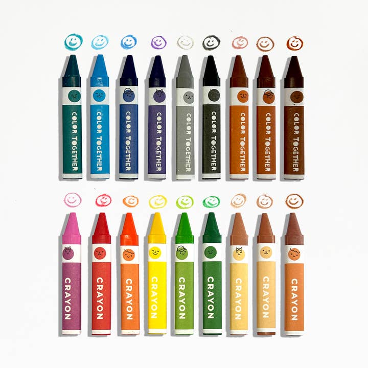 OOLY - Wholesale Crayons - Color Together: Crayons (Set of 18)3