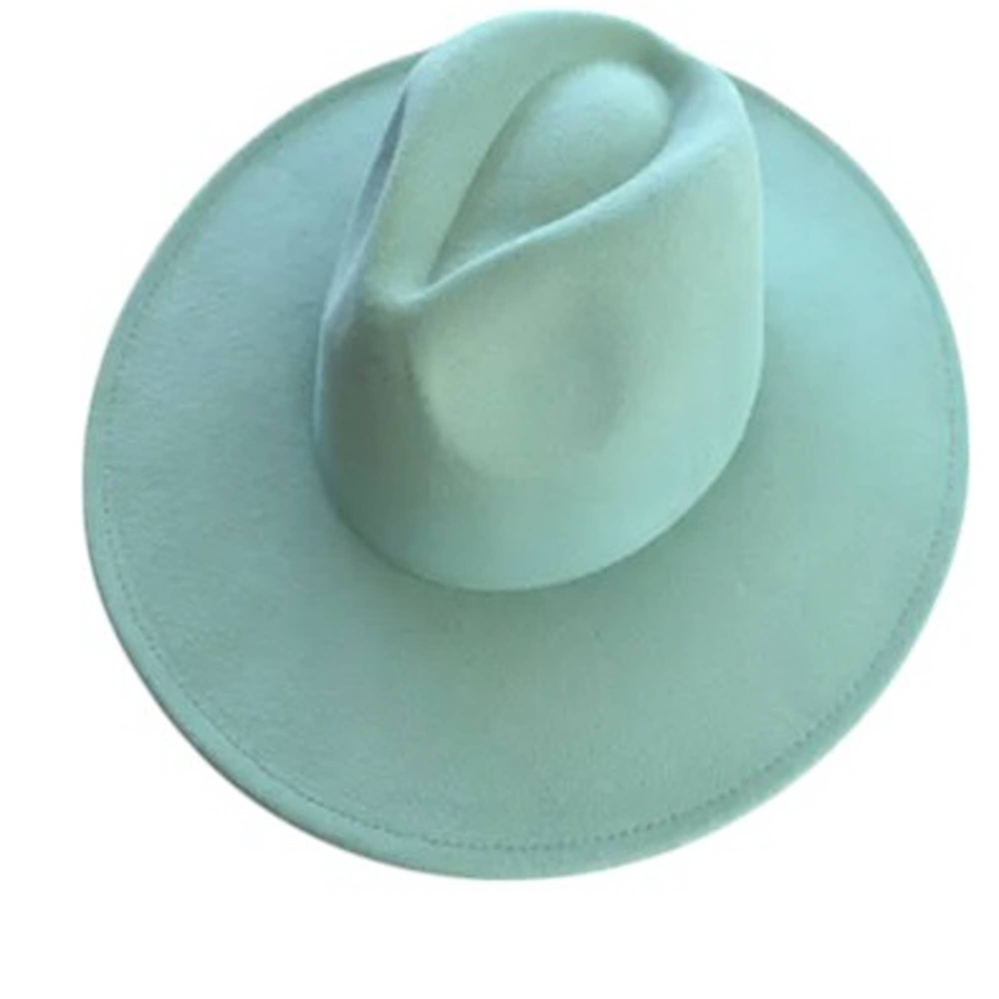 Portia Hat - Venta al por mayor Sombrero fedora - Unisex - Sombrero Clásico de Fieltro de Ala Ancha Disponible en 25 Colores!!6
