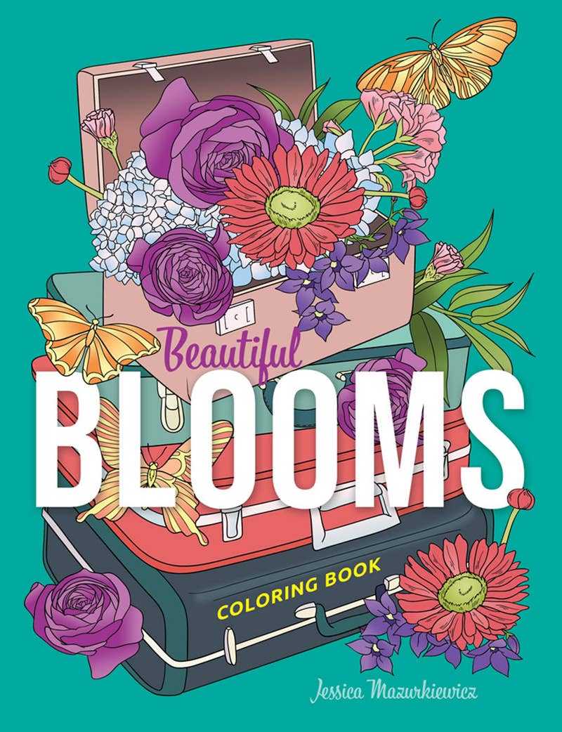 Search Press – wholesale Colouring and activity book – adult – Beautiful Blooms Colouring Book0