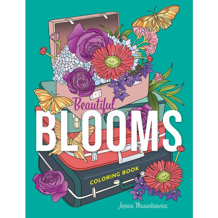 Search Press – wholesale Colouring and activity book – adult – Beautiful Blooms Colouring Book