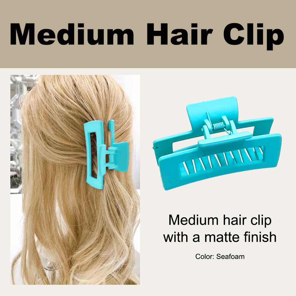 Laberri - Wholesale Hair Accessories Set - Women's - BULK PACK - Set of Two Hair Clips - Paisley and Seafoam 3