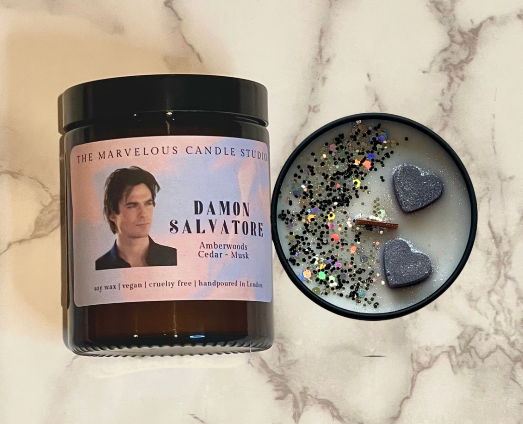Marvelous Candle Studio - Wholesale Jar/Filled Candle - Damon Salvatore Candle7