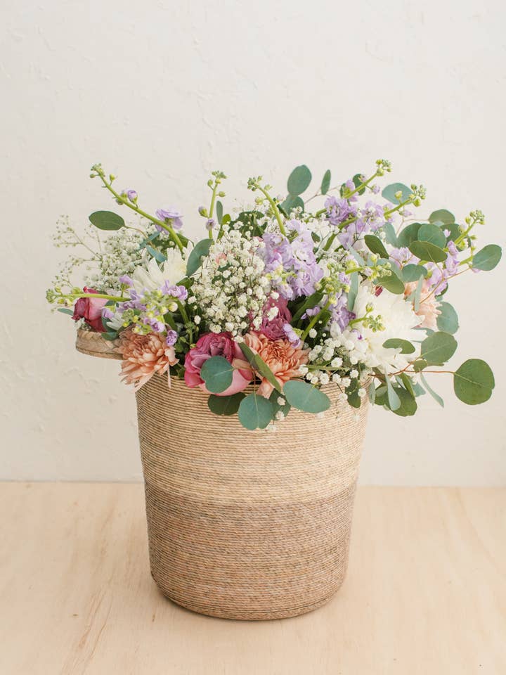 Prado Hanging Palm Basket for wholesale by Creative Women