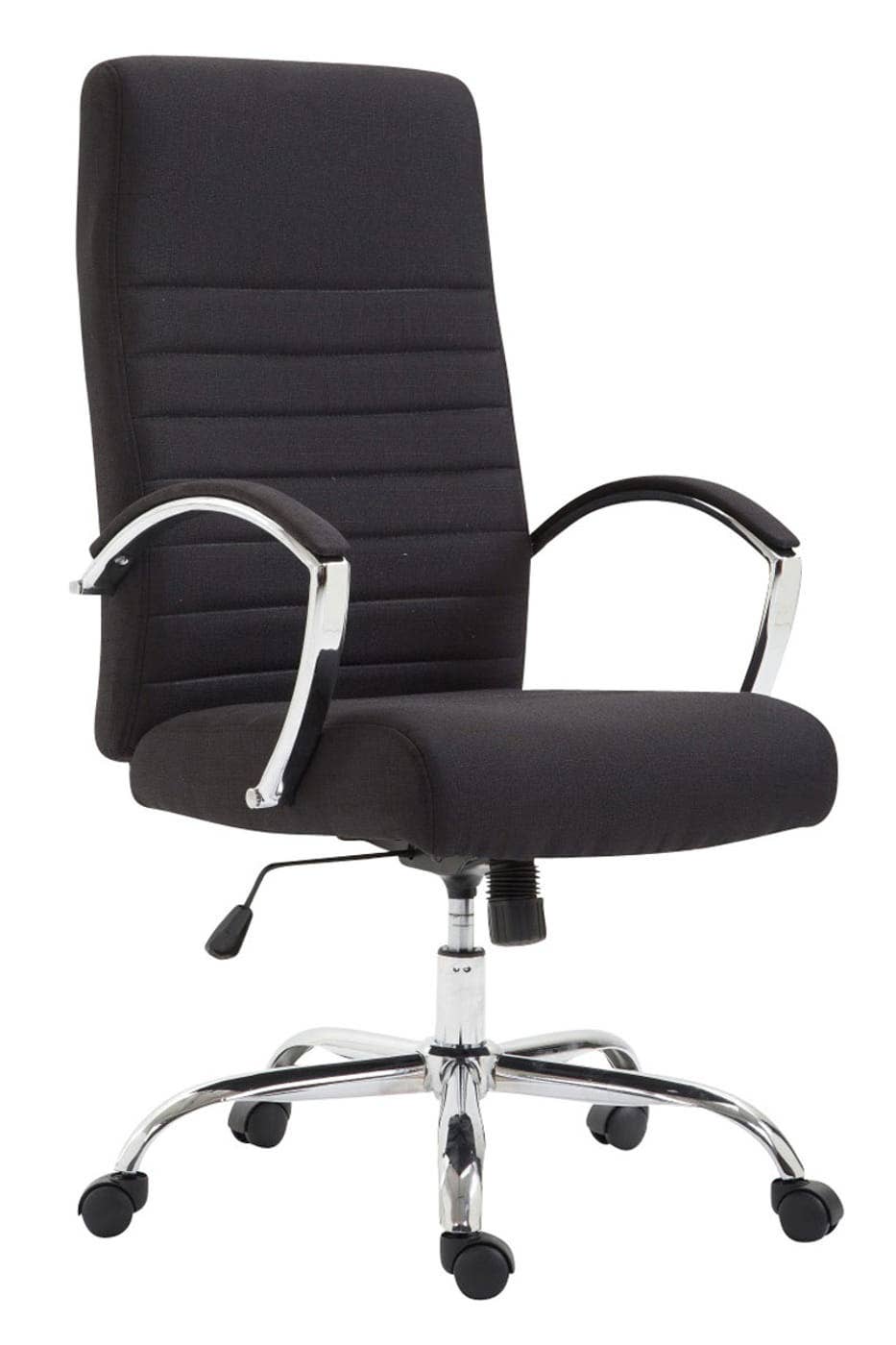 Viborr - Wholesale Chair - Valais office armchair - Fabric and chromed steel0