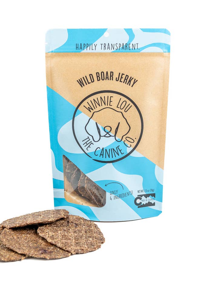 Wild Boar Jerky for wholesale by Winnie Lou