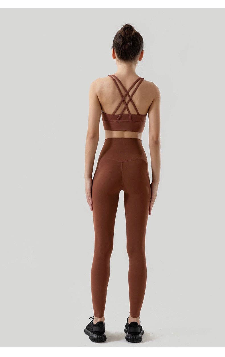 Belsize Activewear - Vendita all'ingrosso Completo sportivo - Donna - Set leggings e reggiseno sportivo ultra morbidi: il massimo comfort19