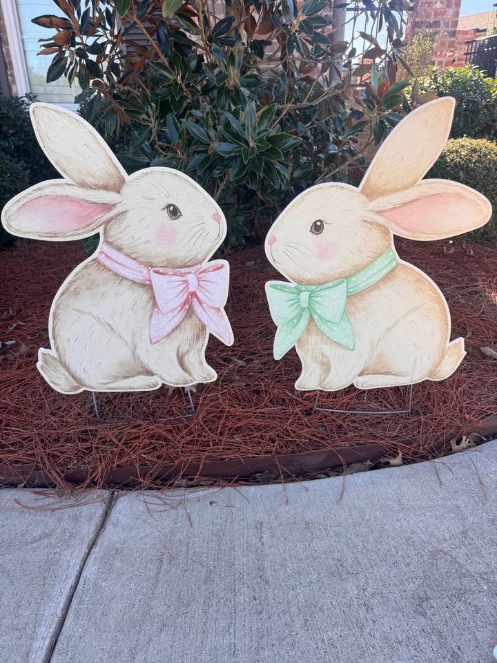 Oliver and Olivia Bunny for wholesale by Lovely Reese