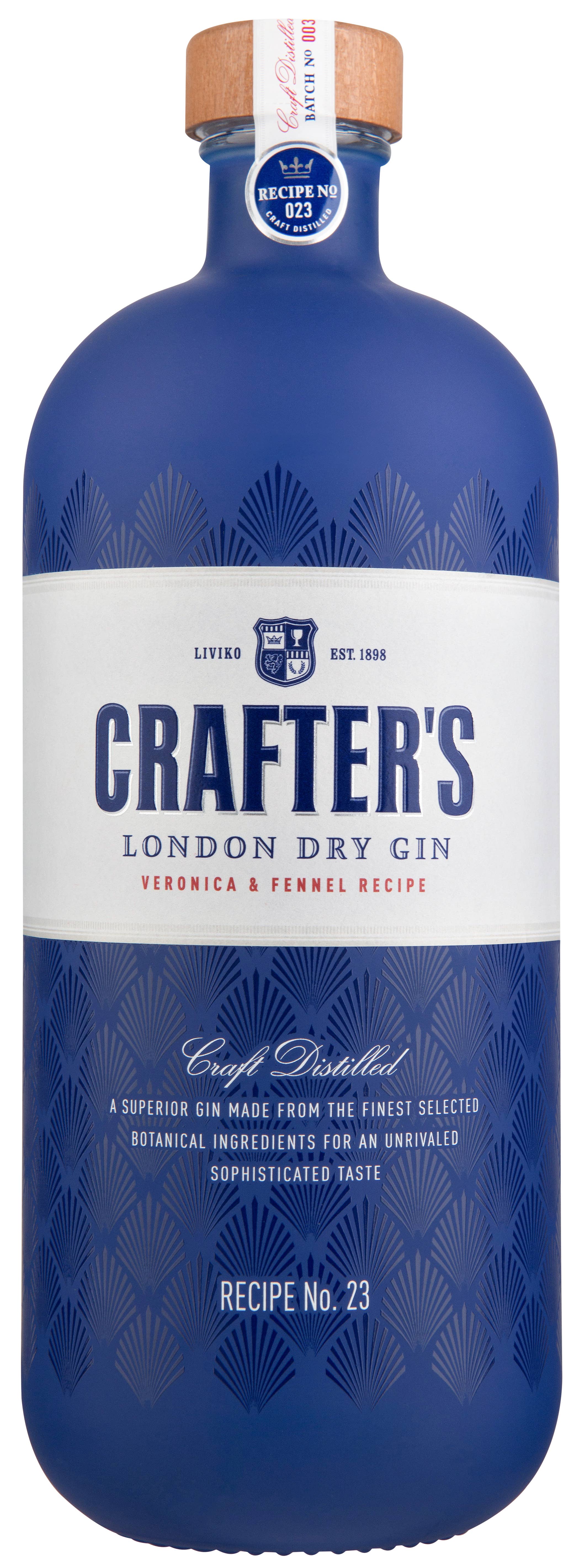 Crafter's – wholesale Gin – Crafter's London Dry Gin 43%, 700 ml1