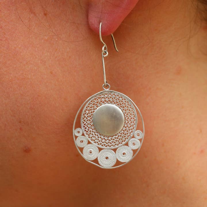 “Bohemian” earrings for wholesale by Etcaetera Création
