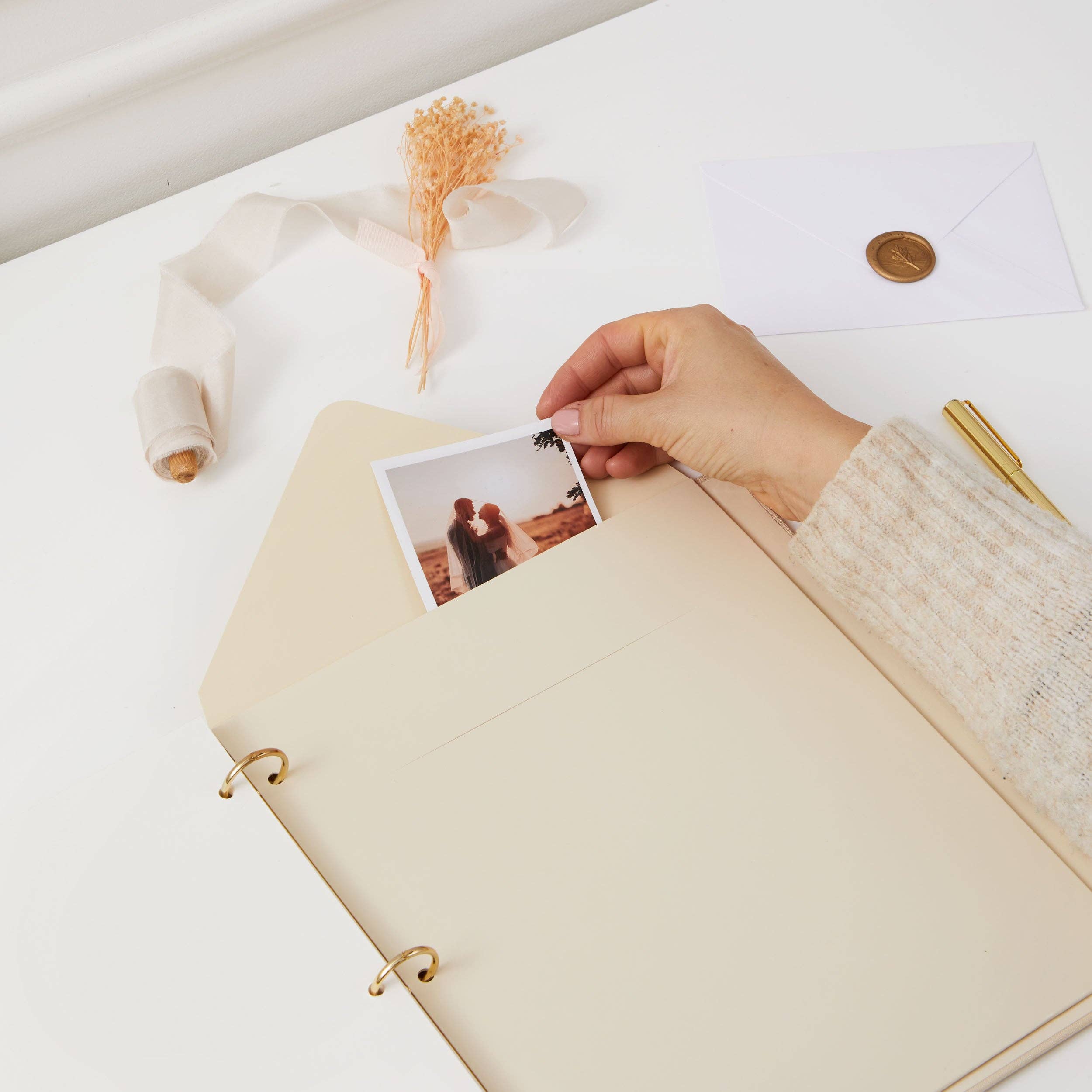 Blush And Gold – Engroshandel Fotoalbum – Vores bryllupsdag - fotoalbum6