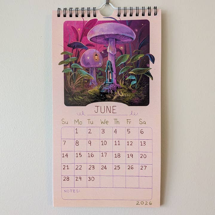 Nimasprout - Wholesale Calendar - 2026 Mushroom House - Calendar3