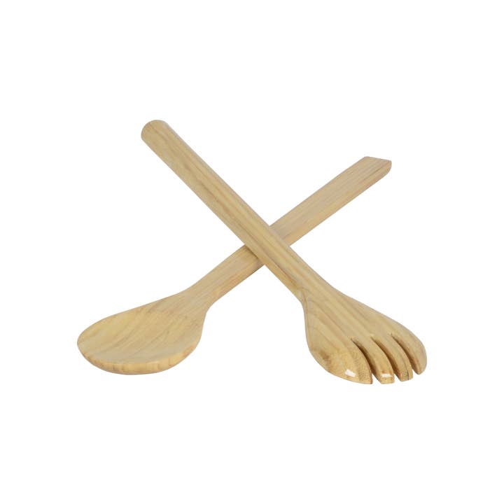 albert L. (punkt) Inc. - Wholesale Serving Utensil - Large Bamboo Server Set