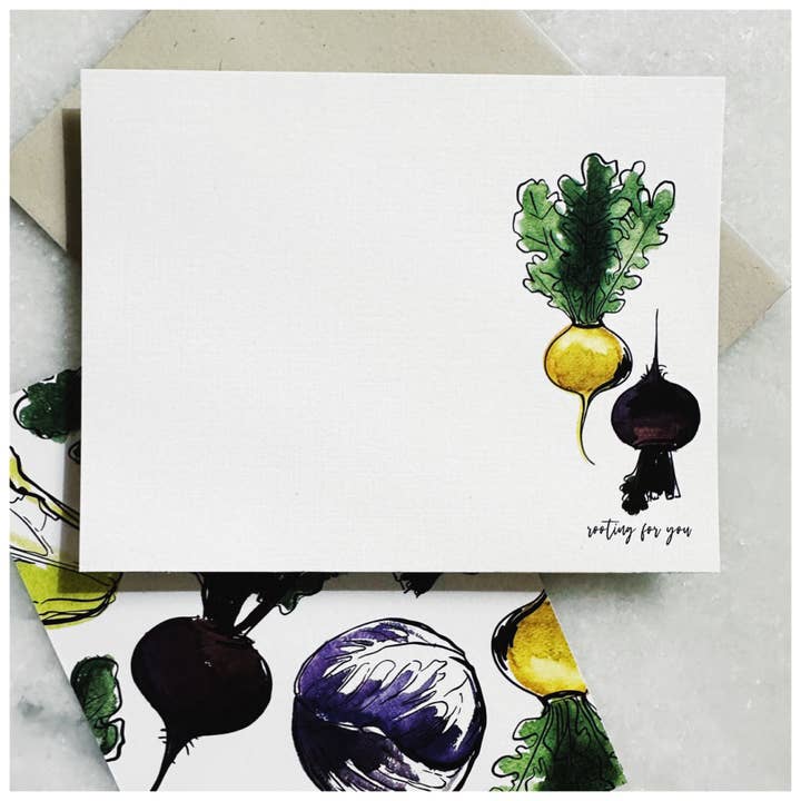 ROOTing for you-non-cringly show you care card pack for wholesale by Minor Details CLE