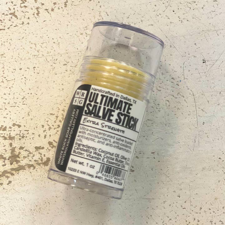 White Rock Soap Gallery - Wholesale Healing Salve/Balm/Cream - Ultimate Salve Stick 1 oz
