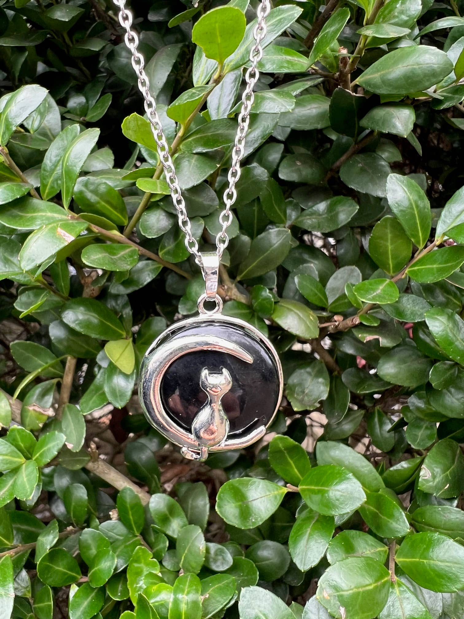 GSZ corporation DBA Gabriella's Gifts - Wholesale Pendant/Charm Necklace - Cat & Moon Amethyst Rose Quartz Onyx Necklaces Healing Reiki8