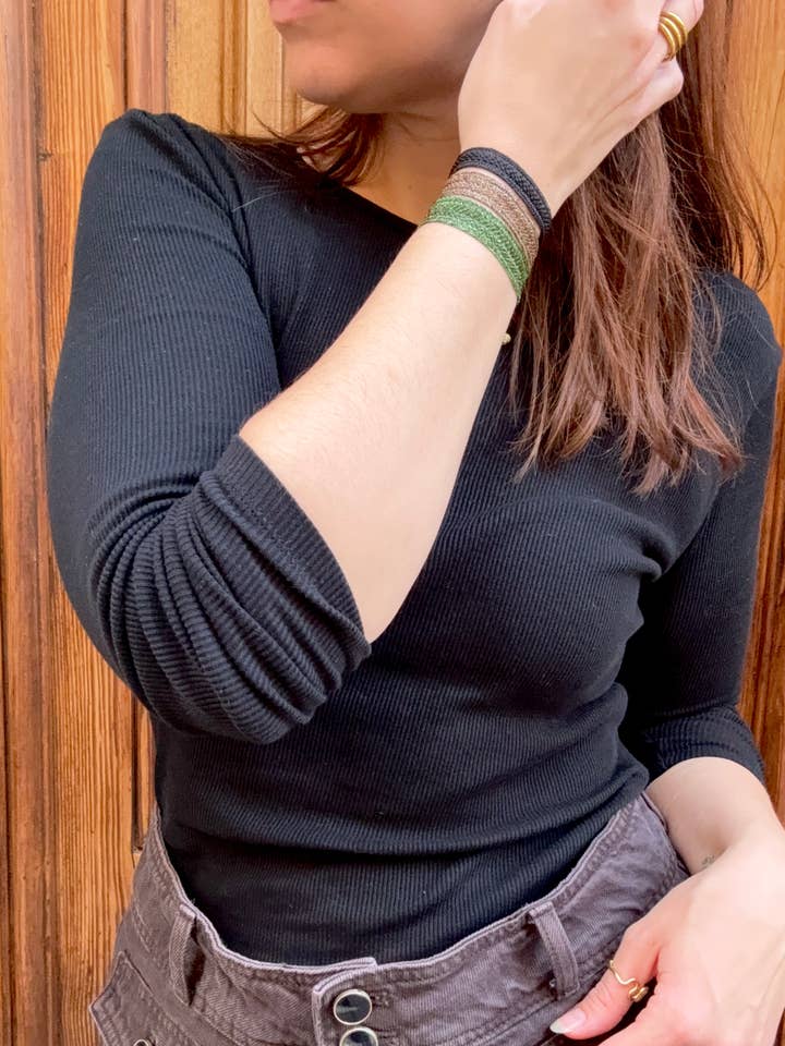 Bracelet Khadija Couleurs Hiver pour la vente par Lamu Brand