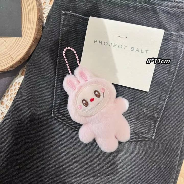PR GROUPS LLC - Wholesale Keychain - Kids - Mini Doll Pendant Keychain Kids Toy - Assorted