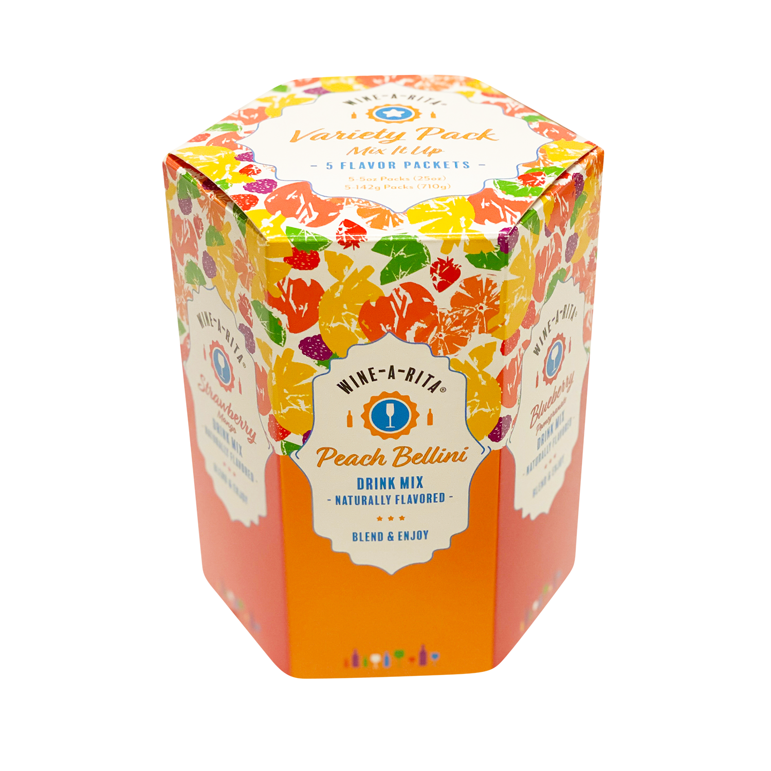 Wine-A-Rita® - Wholesale Cocktail Mix/Syrup - Mix It Up! Variety Pack1