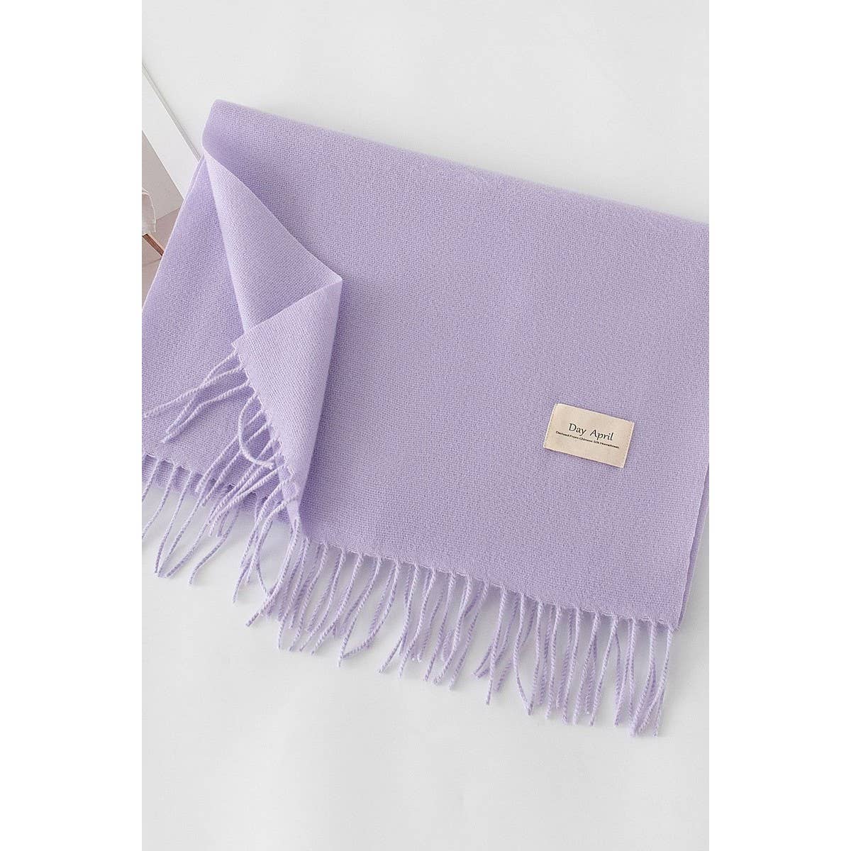 NINEXIS - Vente Écharpe – femme - CWASC1482_ÉCHARPE CHAUDE DE COULEUR UNIE À COL CHÂLE30