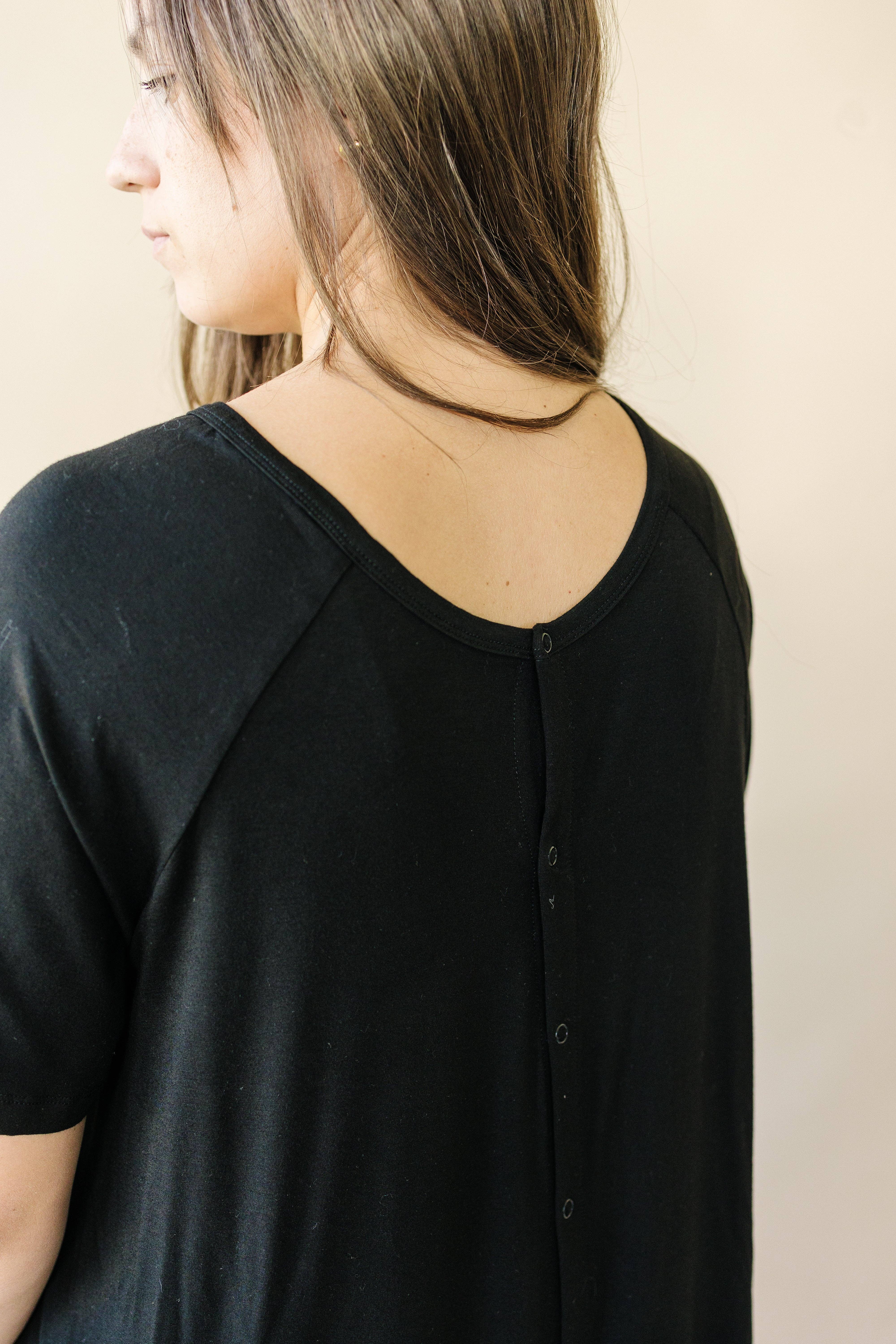 Little Joy Co. - Vente Robe - Robe de travail et d'accouchement en bambou pour femmes - adaptée à l'allaitement10