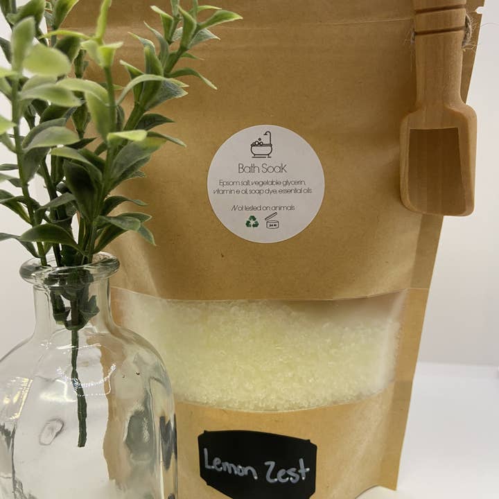 heiDIYhandmade - Wholesale Bath Soak/Milk - Lemon Zest Bath Soak
