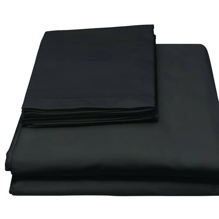 Cypress Linen / Bluff City Bedding - Wholesale Sheet Set - Bed Sheet Set High Thread Count Egyptian Cotton Feel Luxury Deep Pockets Soft