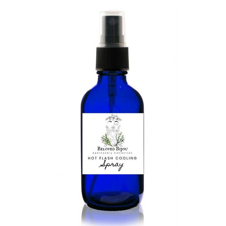 Hot Flash Cooling Spray for wholesale by Beloved Bijou Adornments and Apothecary