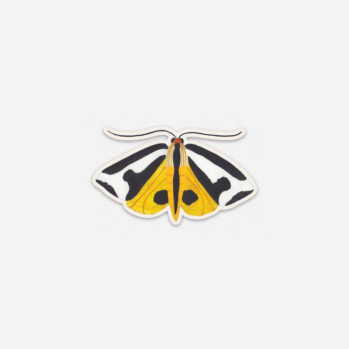 Clymene Moth Sticker Sticker for wholesale by Jessi Evans