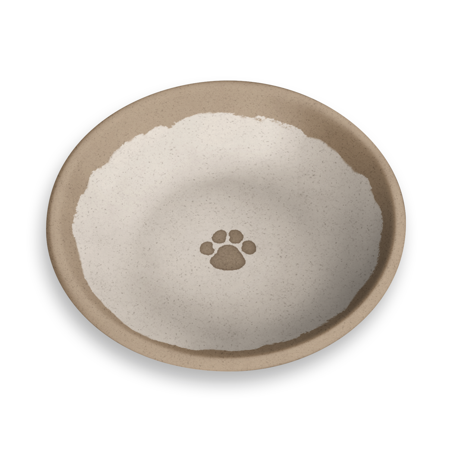 Abode Homewares by TarHong – Engroshandel Madskål - Kat/hund – Rustik Paw Pet Feeder, Bambus Pulver+Melamin, Opvaskemaskine Sikker2