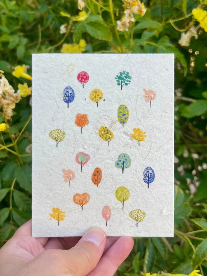Hand-Drawn Seed Paper Greeting by Marissa Kay || MB2 for wholesale by Marissa Kay Co