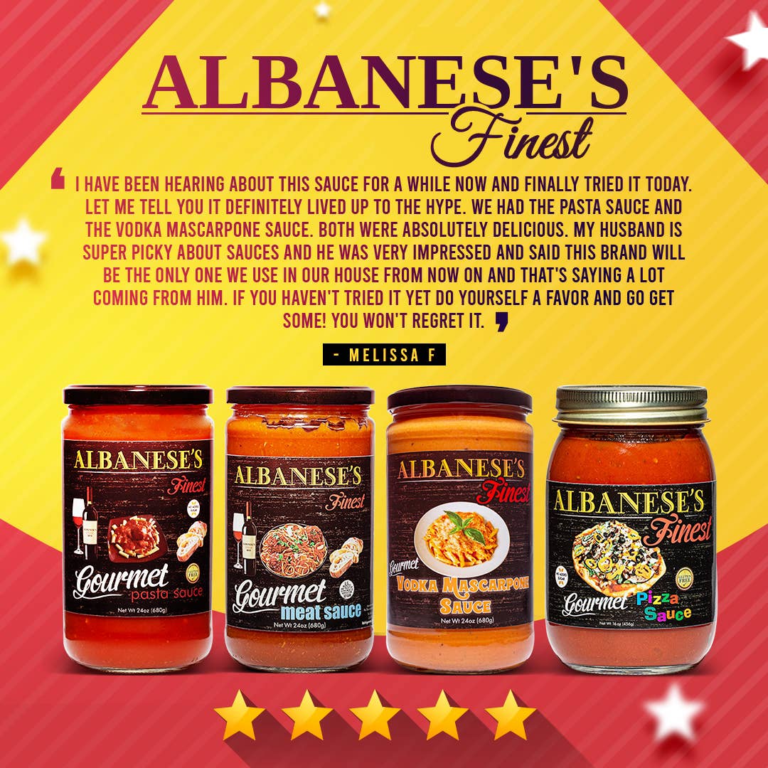 Albanese's Finest Gourmet Sauces – Großhandel Pastasoße – Albanese feinste klassische Gourmet-Marinara - 0 g Zucker6