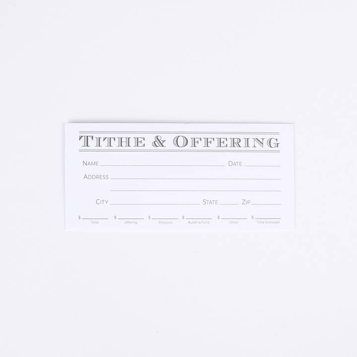 Swanson Christian Products - Wholesale Envelopes - Envelope for Tithe and Offering - Green - 100 Ct.3