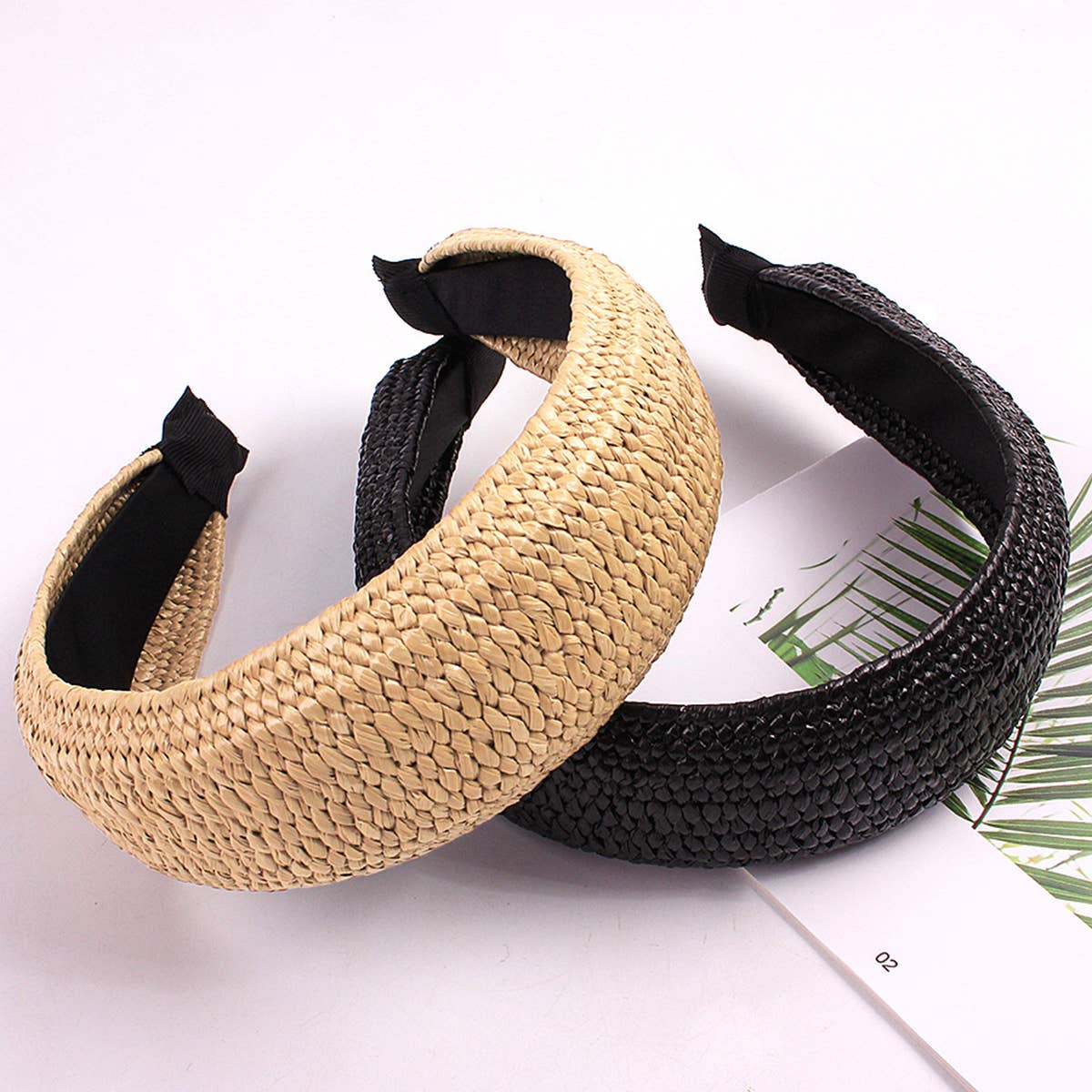ACCITY - Wholesale Fashion Headband - Women's - WOMEN WOVEN DETAIL BOHO HAIR BAND _CWAHA02195