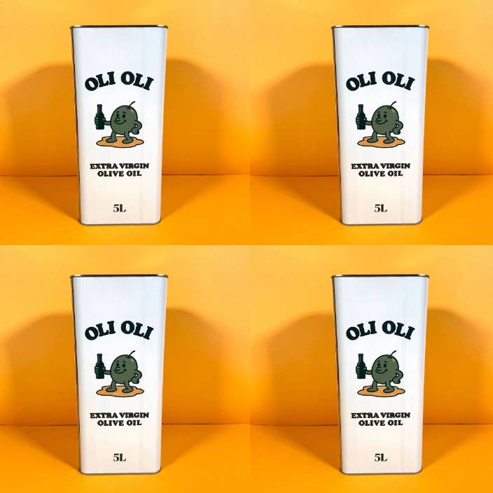 Oli Oli Extra Virgin Olive Oil 5L One Case (4 x 5l tins) for wholesale by Oli Oli Extra Virgin Olive Oil