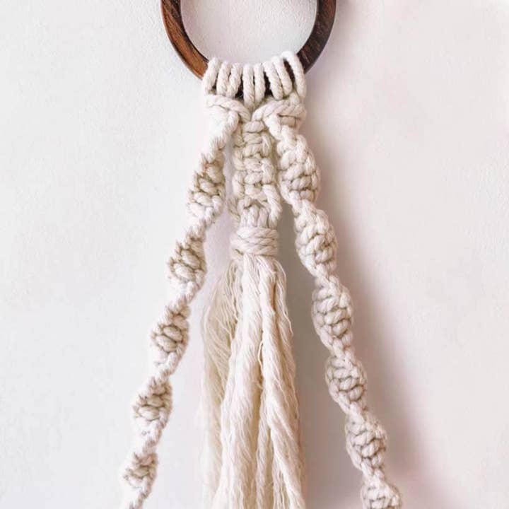 Bali Harvest - Vente Porte-rouleaux de papier toilette - Porte-papier toilette macramé