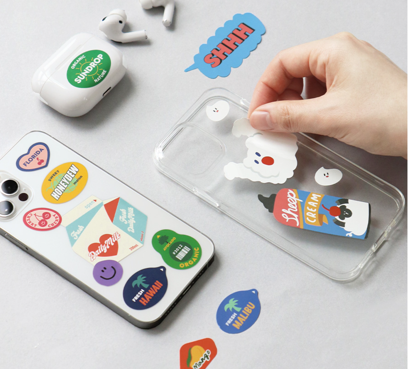 K-Wonderland – Engroshandel Klistermærke – ICONIC Big Point Vandtætte, aftagelige Deco-klistermærker4