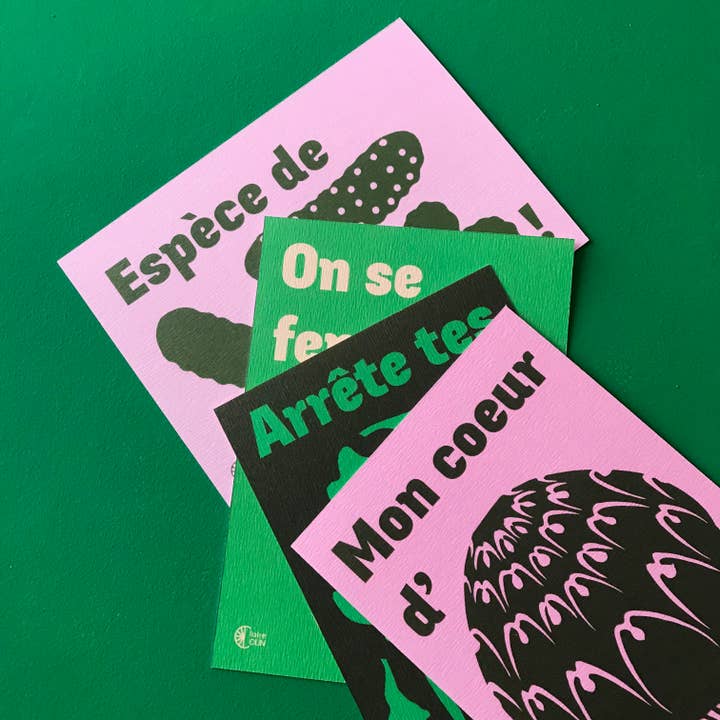 Claire Colin - Wholesale Everyday Greeting Card - French Expressions Card - You Silly Goose5