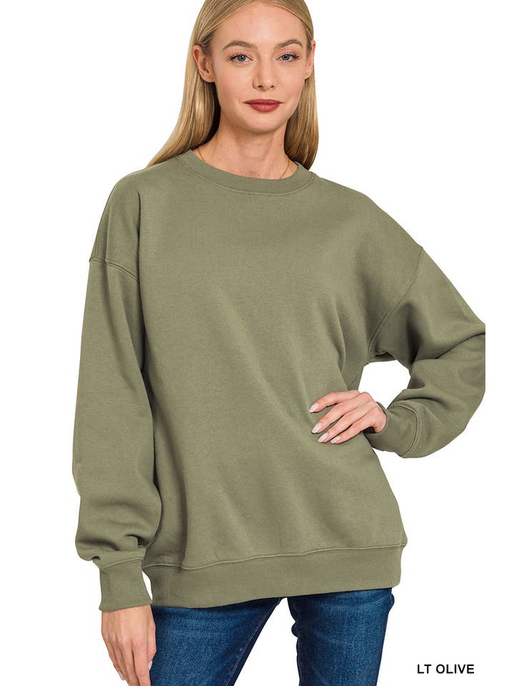 42POPS - Wholesale Sweatshirt - Women's - .0808 Fleece Crewneck Pullover Sweatshirts SI-2697228