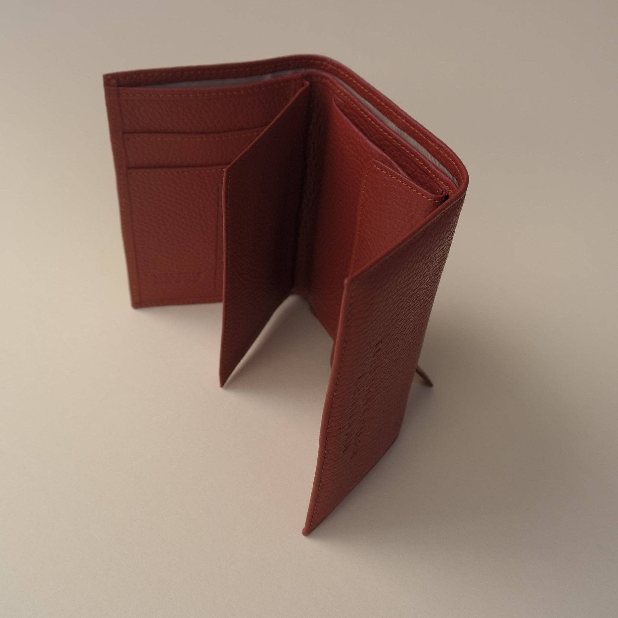 TIEFENBACHER LEHMANN - Wholesale Wallet - Women's - WALLET - burgundy/rust gold8