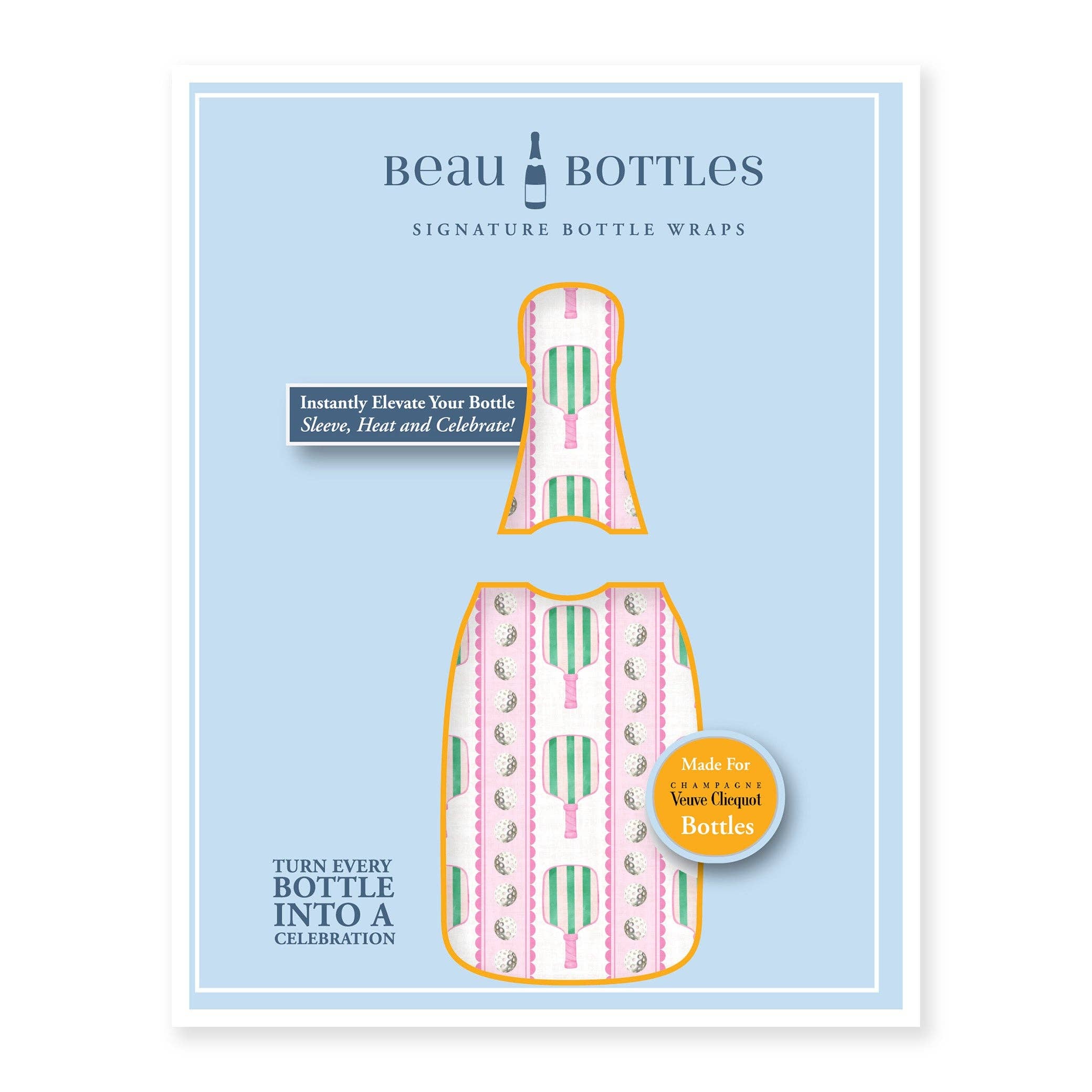 Beau Bottles - Wholesale Wine Gift Bag - Beau Bottles Dinks and Drinks - Champagne Collection5